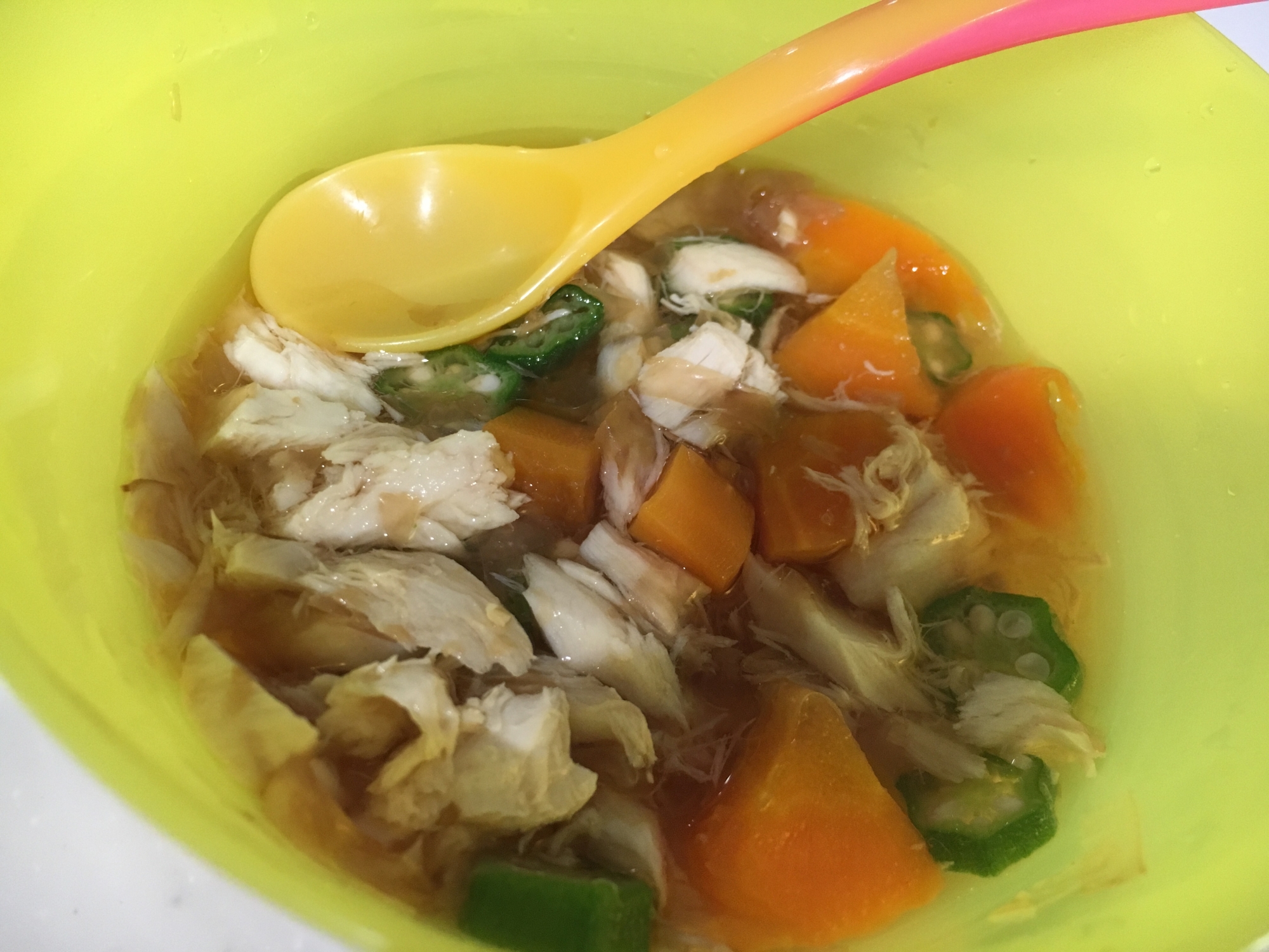 離乳食 完了期 マグロとオクラの和風煮 レシピ 作り方 By Kmama36 楽天レシピ 離乳食 完了期 マグロとオクラの和風煮 レシピ 作り方 By Kmama36 楽天レシピ