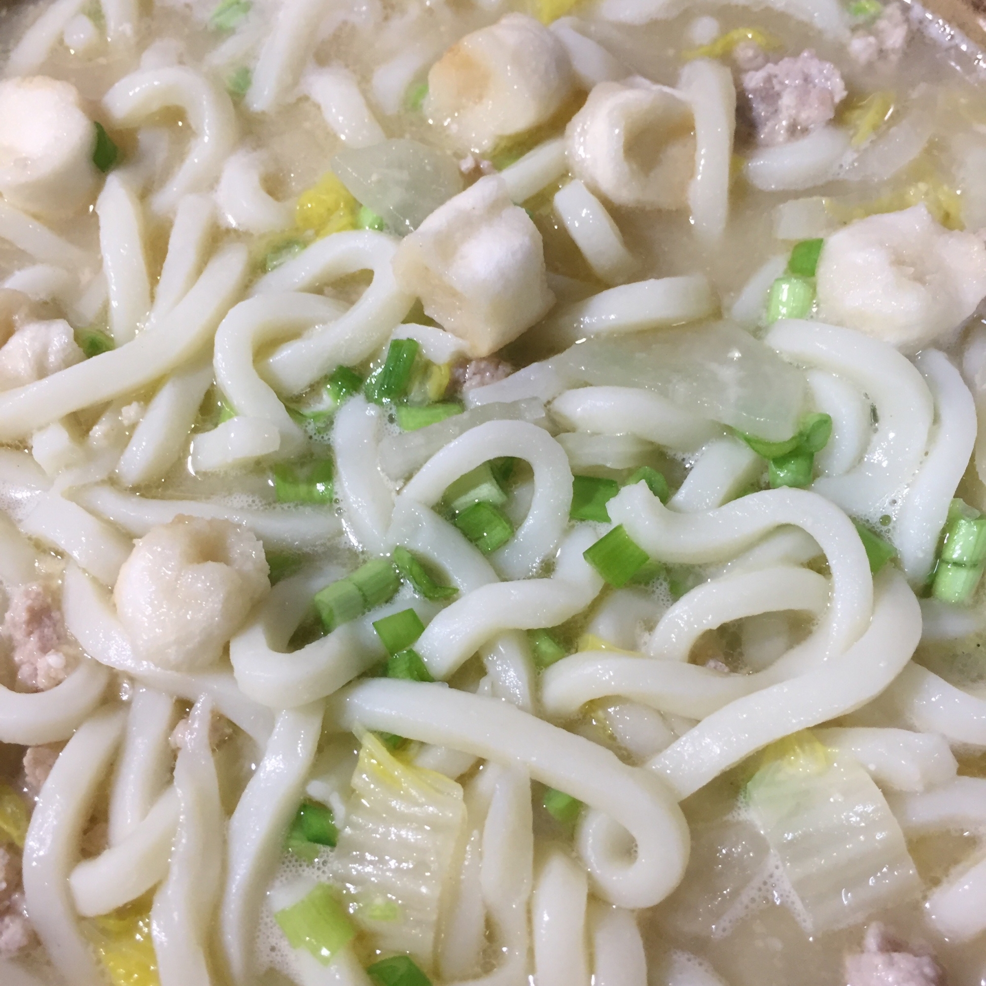 お腹に優しい味噌うどん