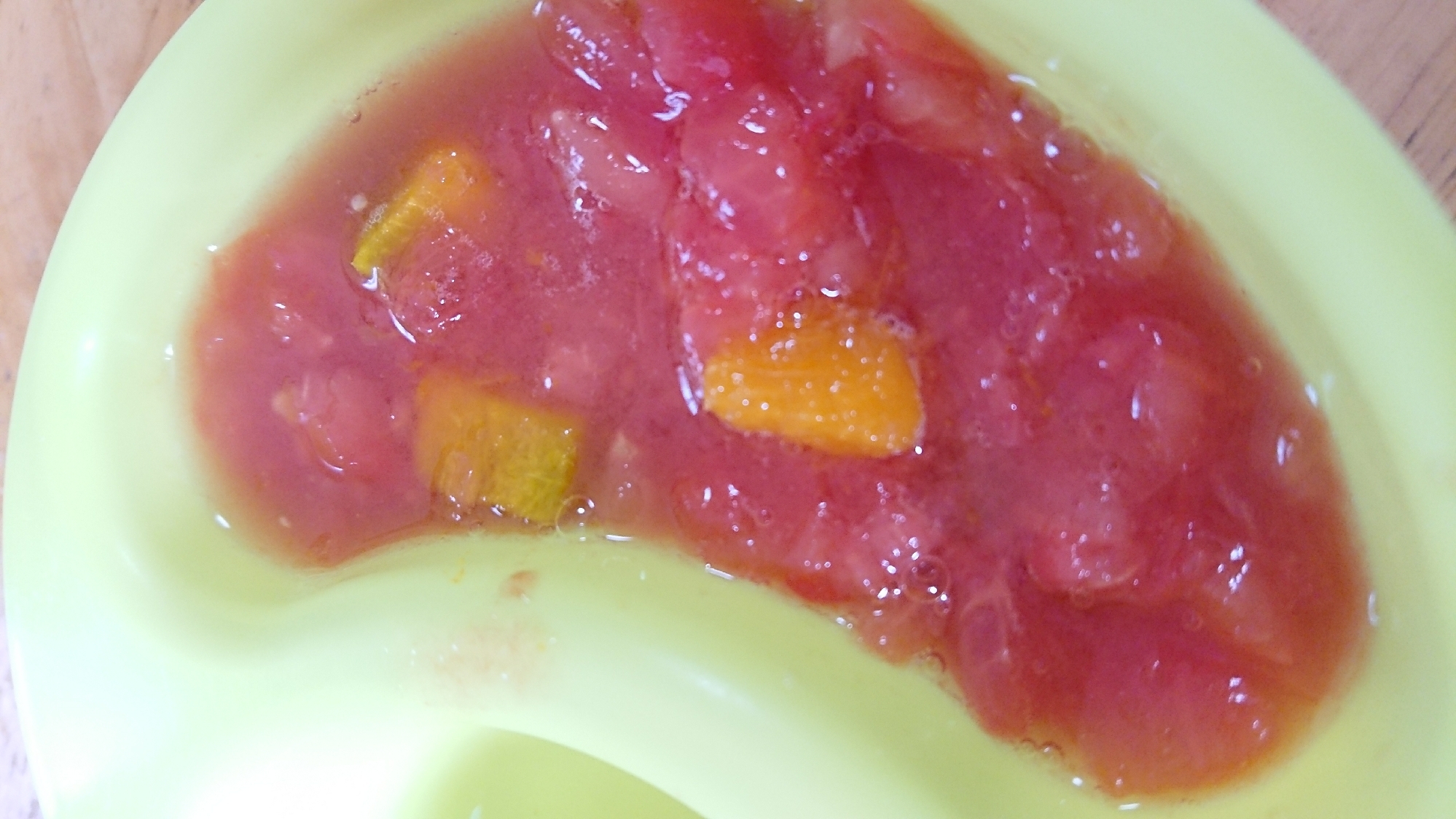 離乳食後期 トマトかぼちゃスープ