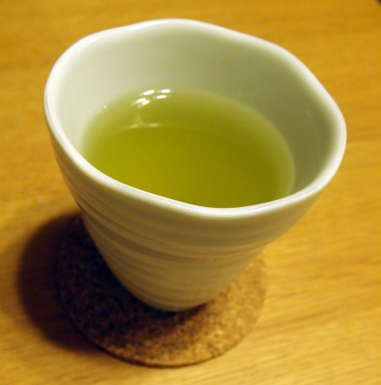 ぽかぽか～♡温活♡蜂蜜と生姜入り緑茶