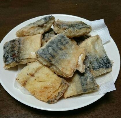 塩鯖で簡単‼竜田揚げ♩