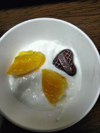 おはようございます。デザートに。美味しくできました。レシピ有難うございました。