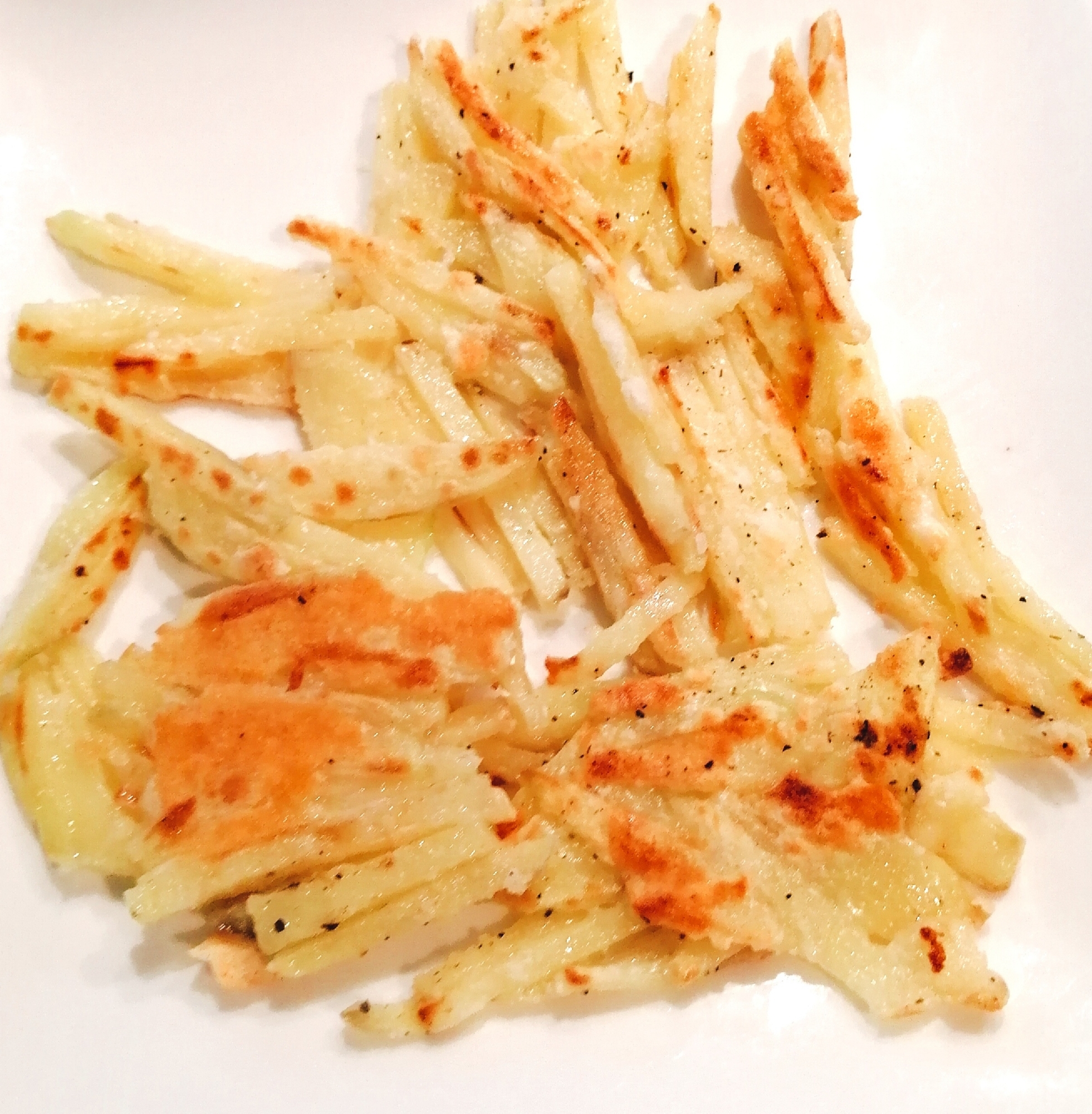 じゃがいものカリカリチーズ焼き