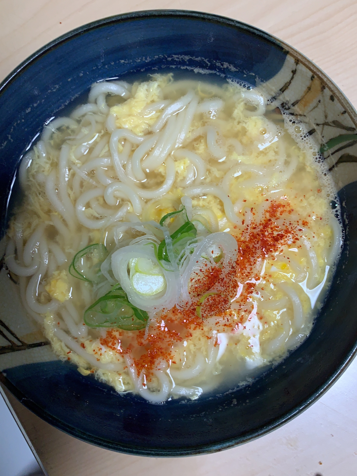 簡単！ふわふわ卵とじうどん。