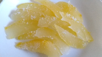 絶品✨晩白柚の皮の砂糖漬け