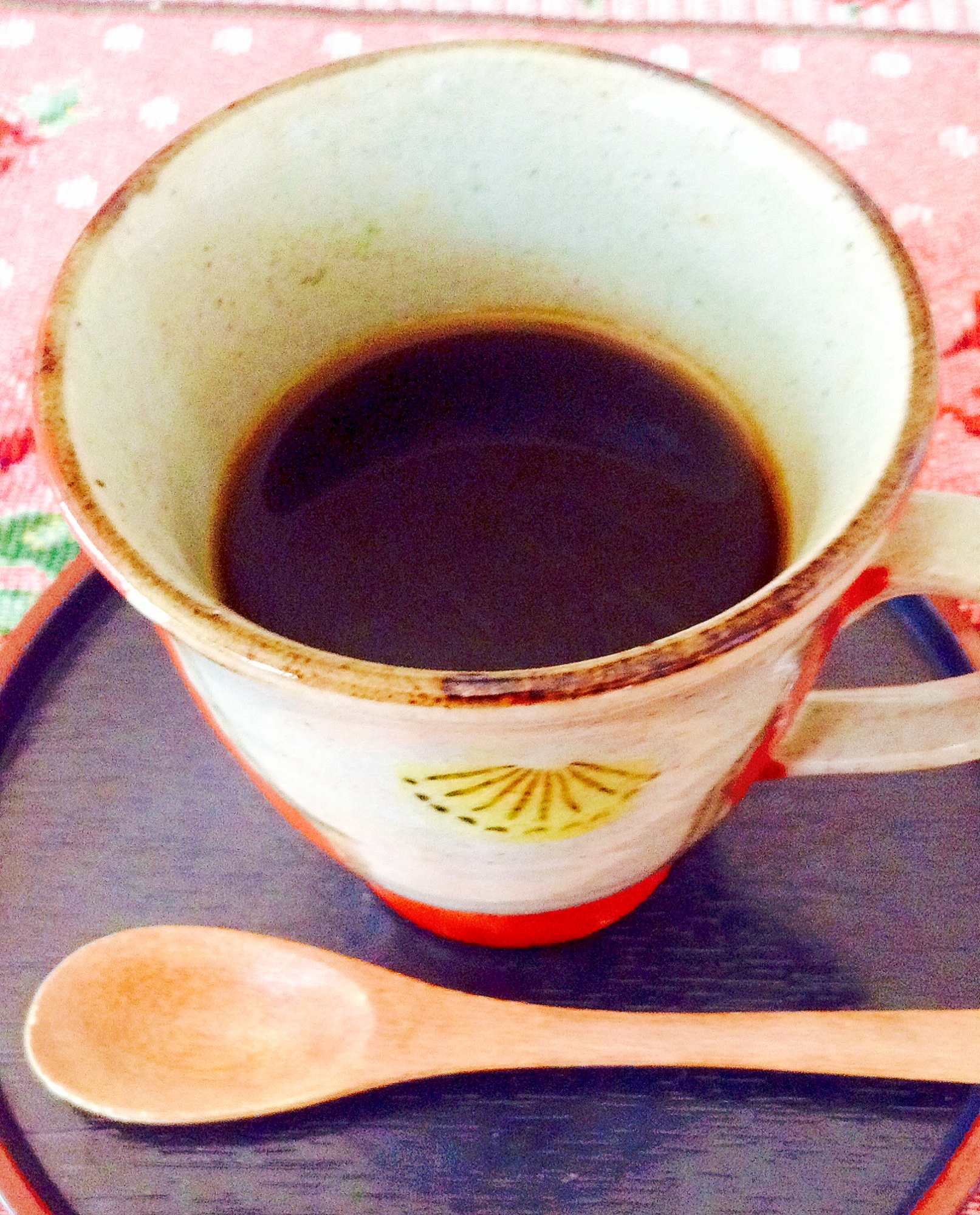 美的♡和風♡黒糖生姜青汁コーヒー