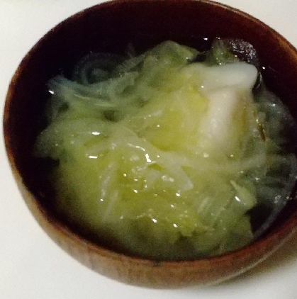 簡単☆水餃子と野菜のスープ