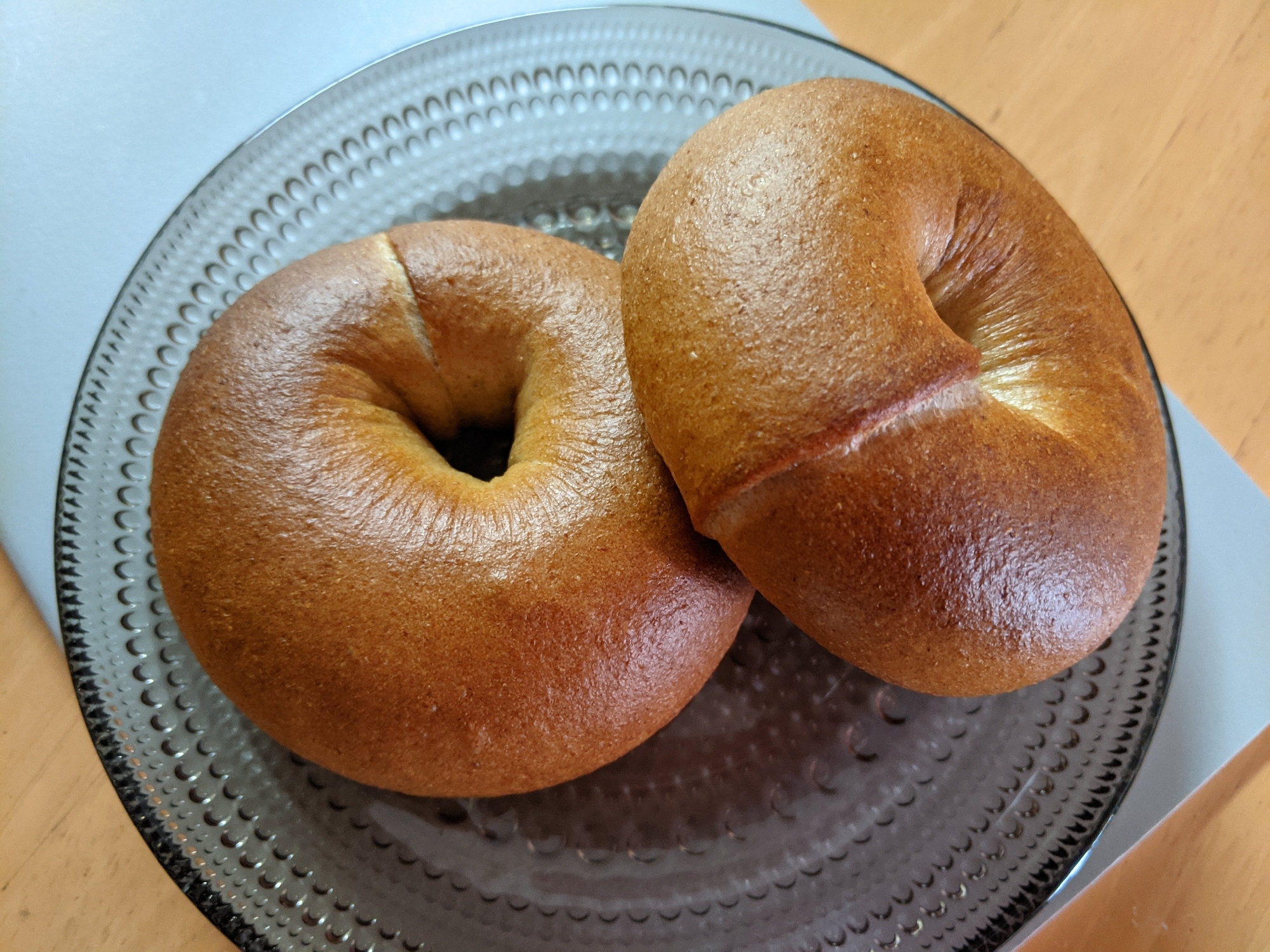 全粒粉ベーグル