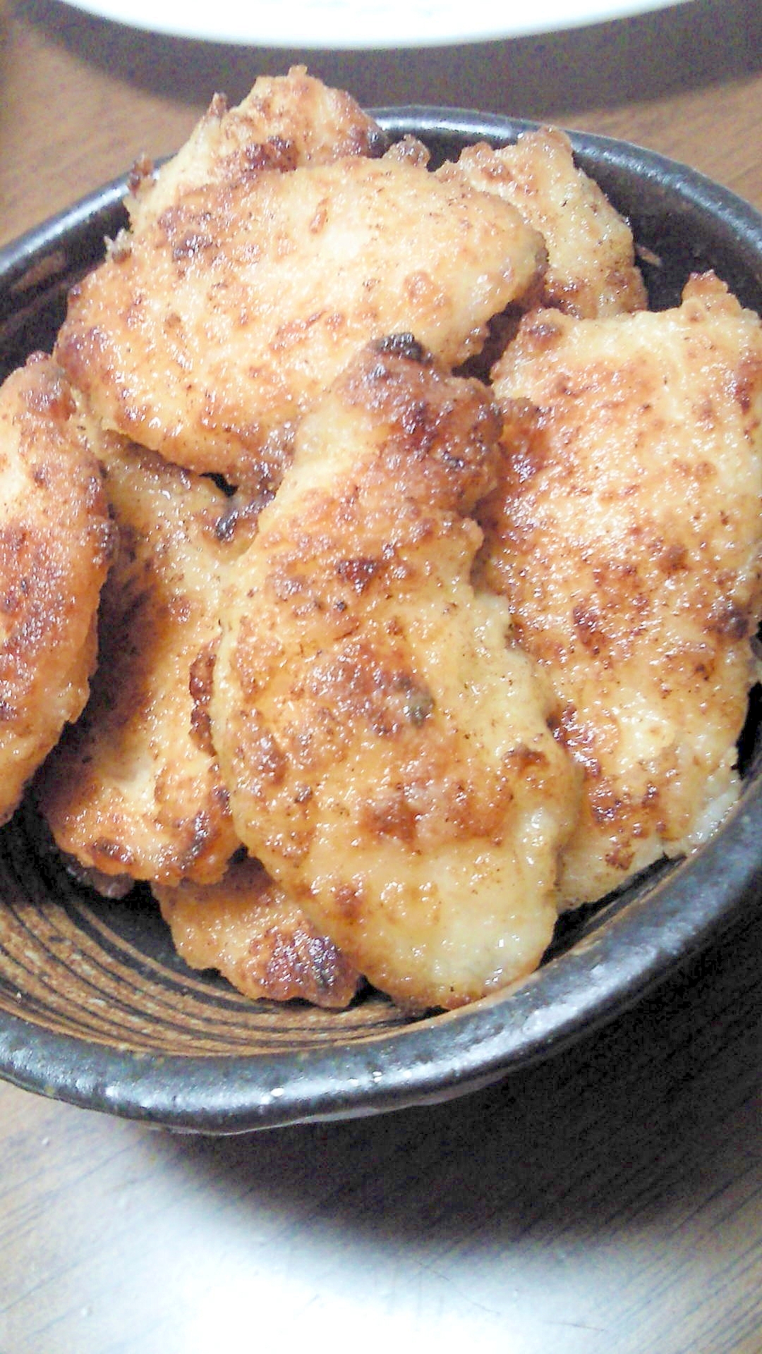 塩麹で鶏ささみのフワフワ唐揚げ