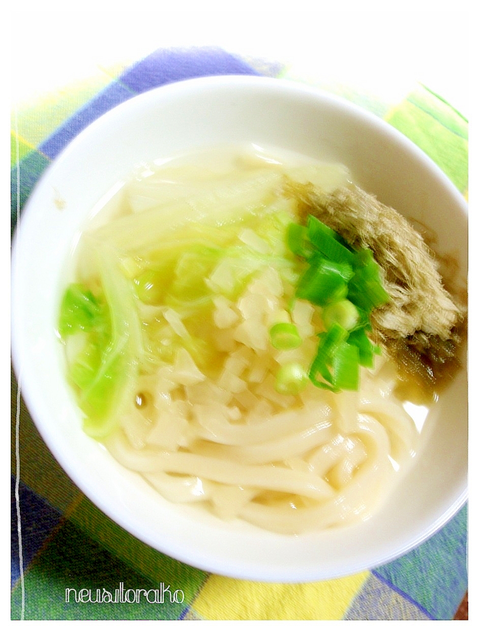 たくあんうどん