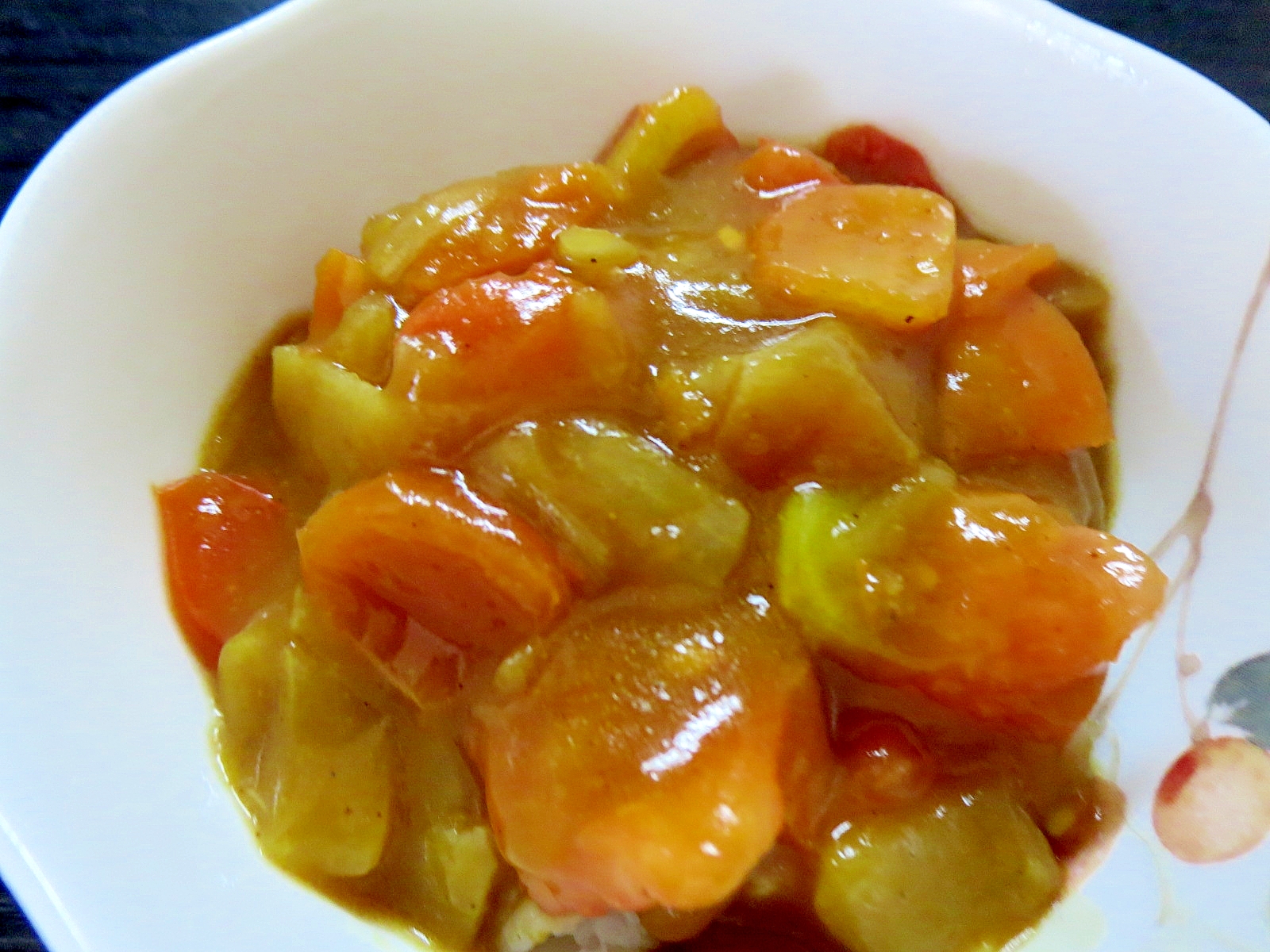 トマト入り野菜カレー