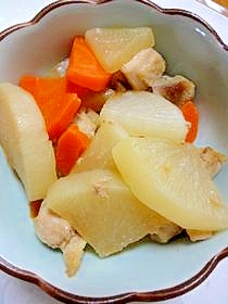大根と鶏肉の煮物