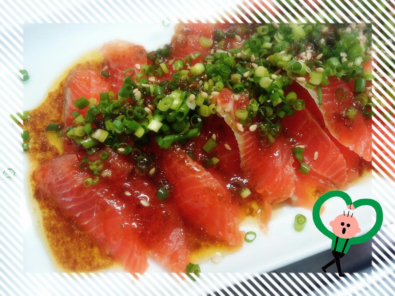 さっぱり 人 3 サーモンの和風カルパッチョ レシピ 作り方 By Iooyuiooi 楽天レシピ