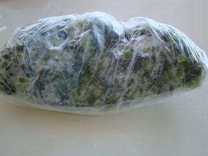 大根葉の保存方法 その３ 冷凍する レシピ 作り方 By Mayachka 楽天レシピ