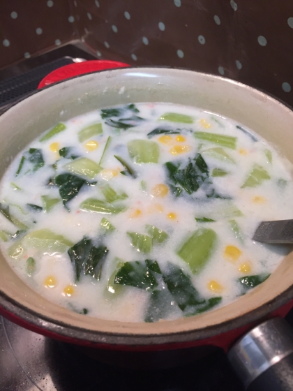 カニ缶でスープを作りたくて、こちらのレシピを活用させて頂きました♪優しい味で、栄養価の高いスープになりました(^^)