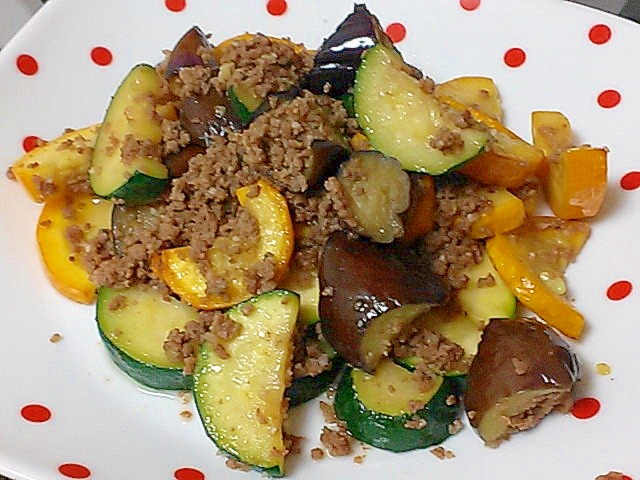 ズッキーニ 茄子 ひき肉のにんにく炒め レシピ 作り方 By かっぺ4217 楽天レシピ ズッキーニ 茄子 ひき肉のにんにく炒め レシピ 作り方 By かっぺ4217 楽天レシピ
