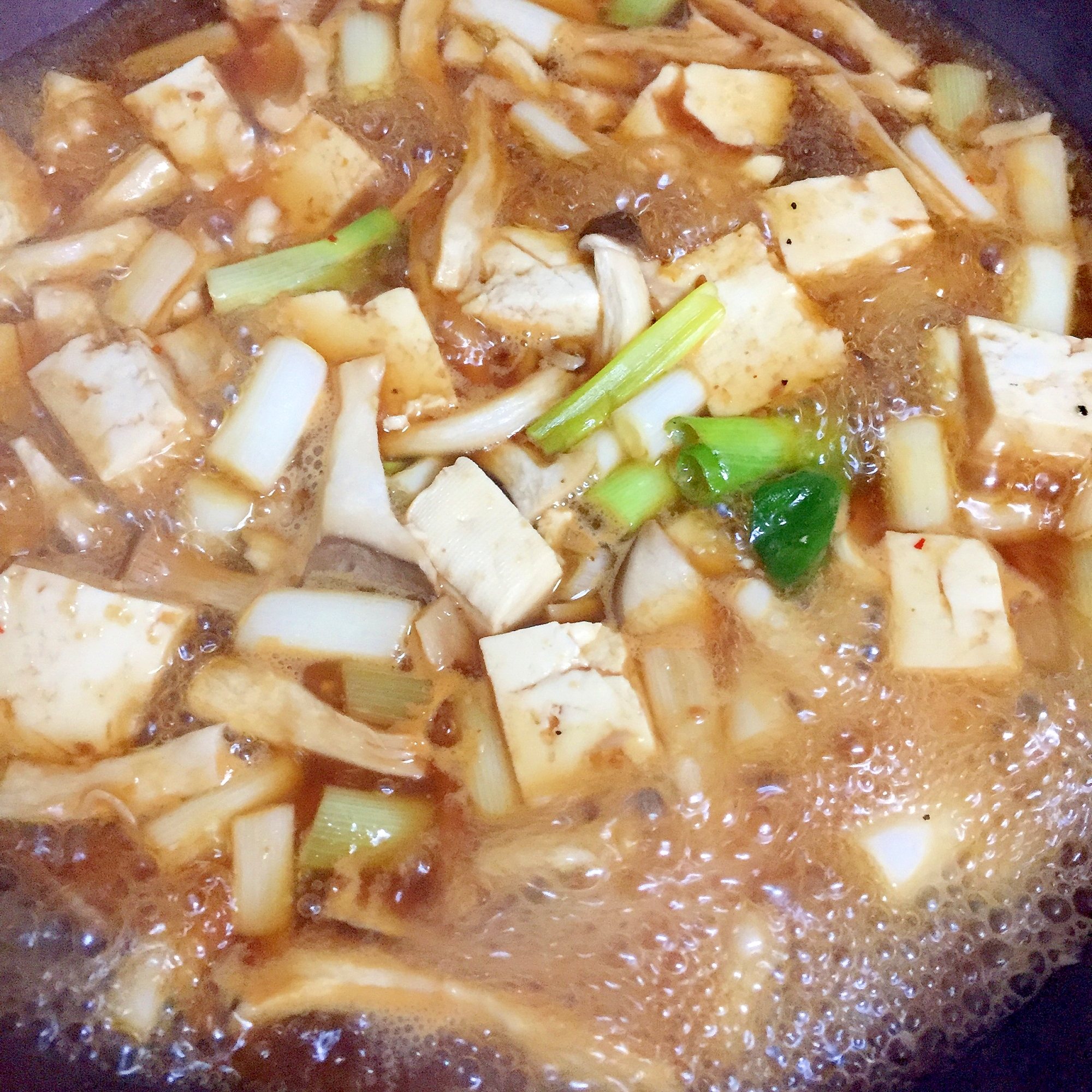 ねぎと豆腐のすき焼き煮☆