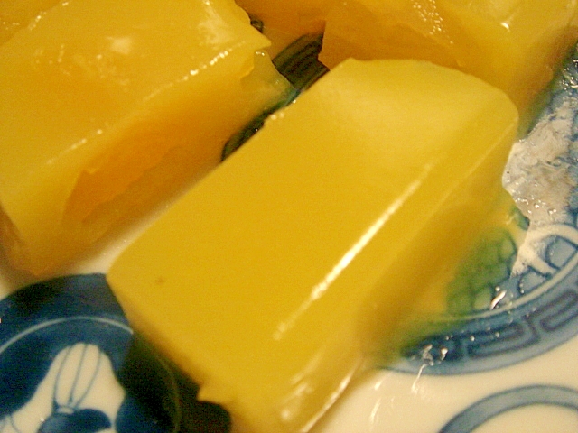 余った栗きんとんで栗羊羹