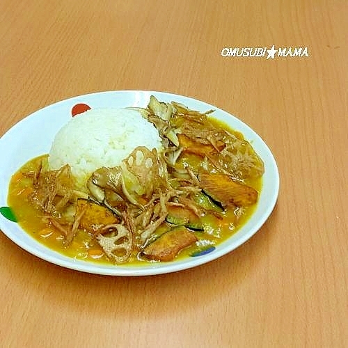 グルテンフリ－★米粉でカレー