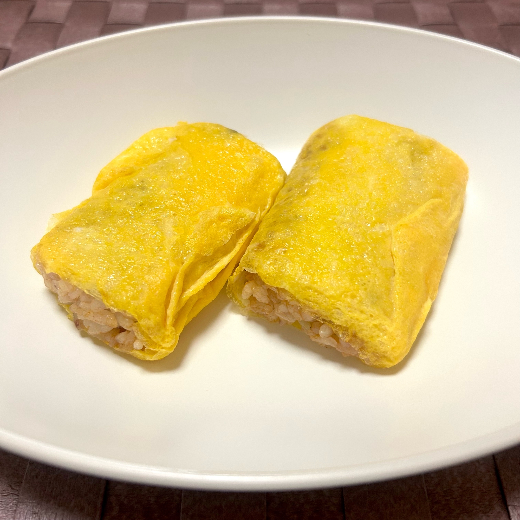 【お弁当に】卵焼き風オムライス