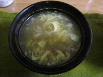 ふんわり卵スープ
