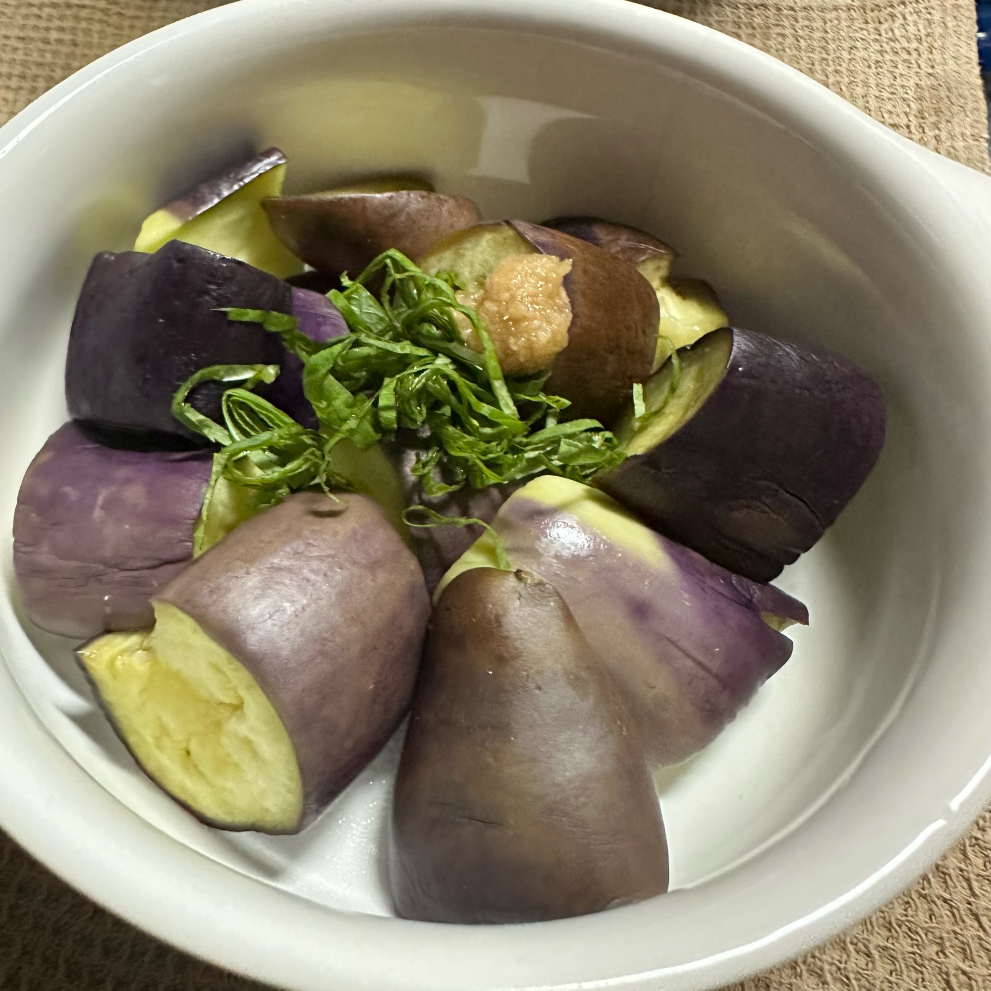 レンジで！なすの簡単おつまみ＊･*･:::･*･＊