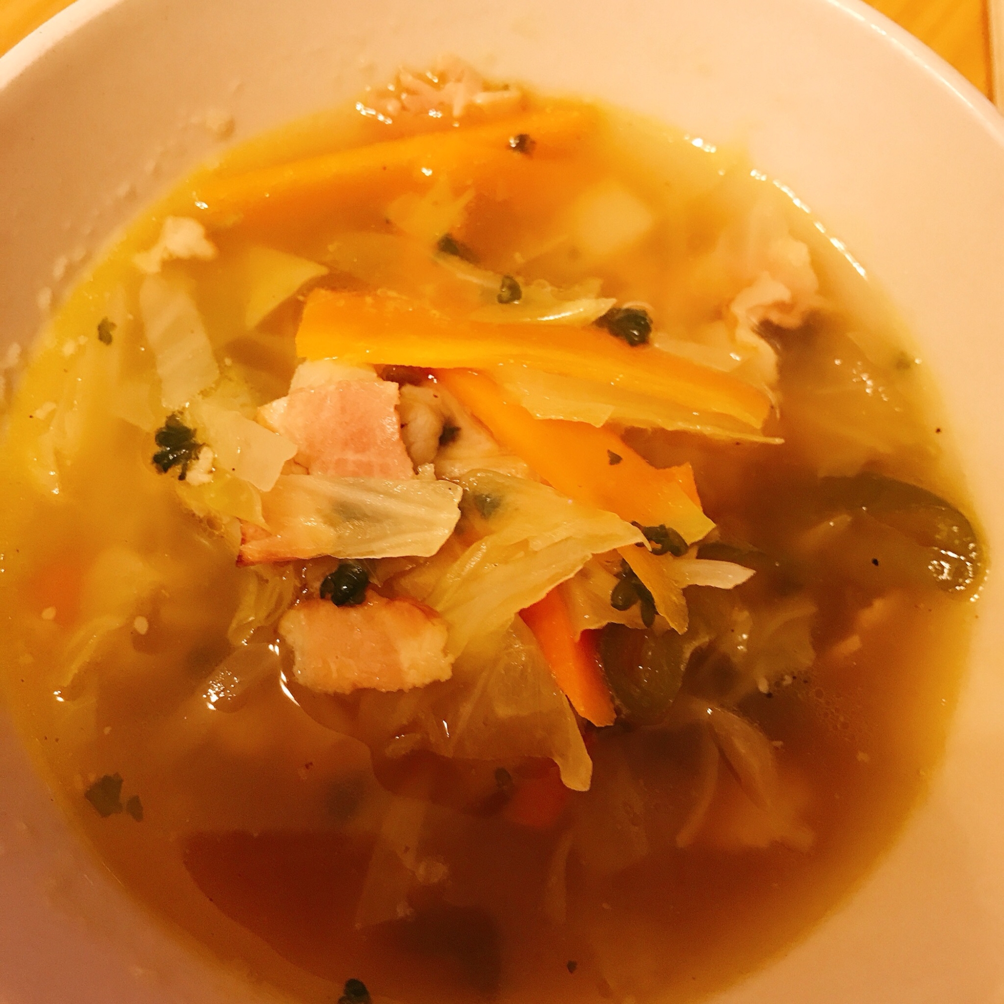 ダイエット★エビと野菜たっぷりスープ