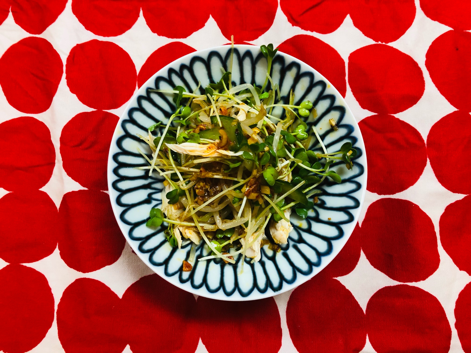 中華料理店の前菜にありそうなささみのあえもの