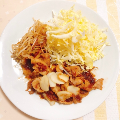 包丁不要♡超柔らか♡豚ロースのにんにくごま味噌焼き