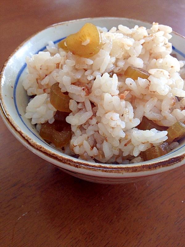 ふきの混ぜご飯