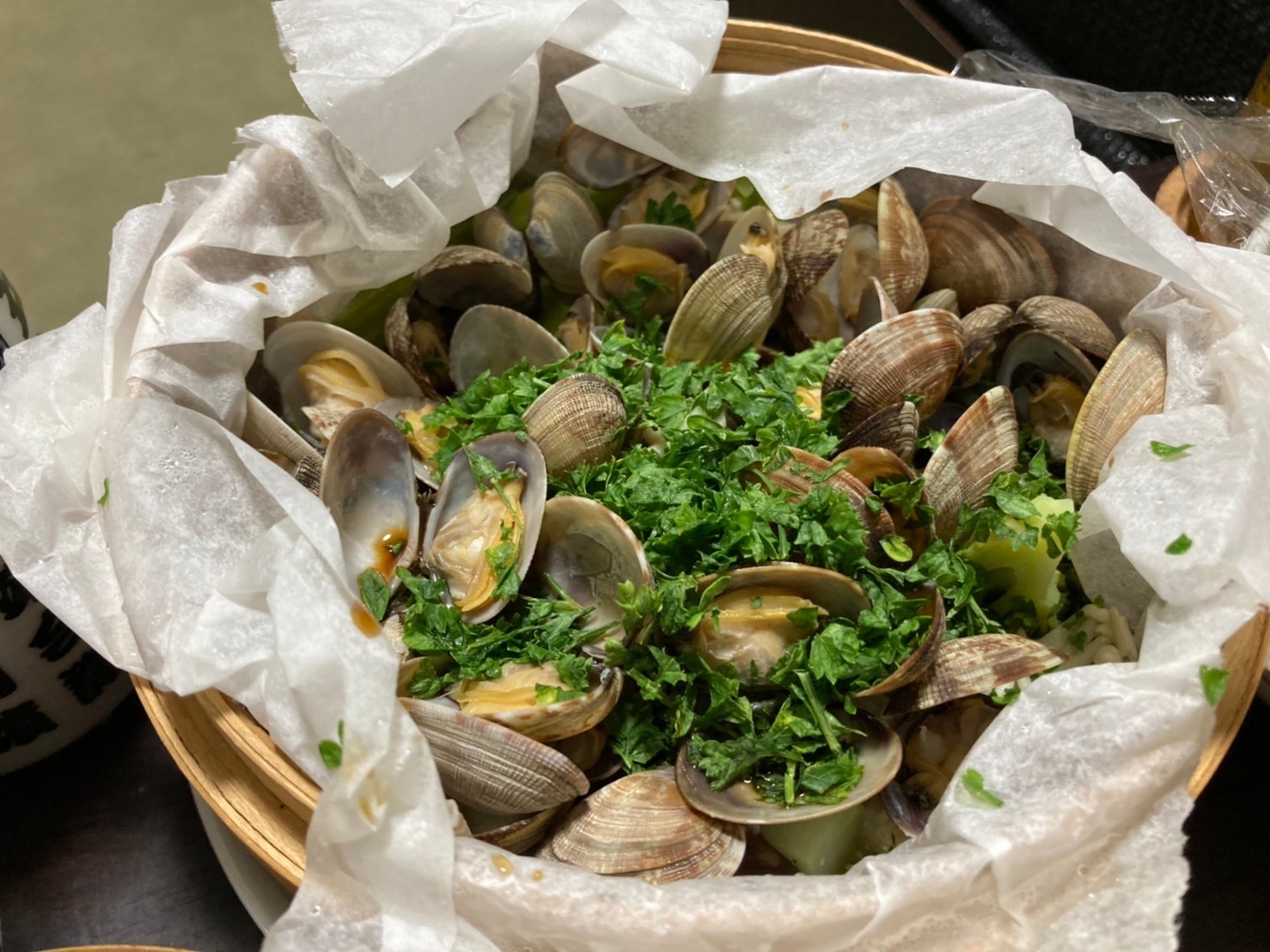 あさり巻きかご