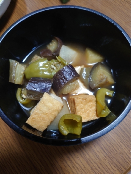 大根と茄子の煮物
