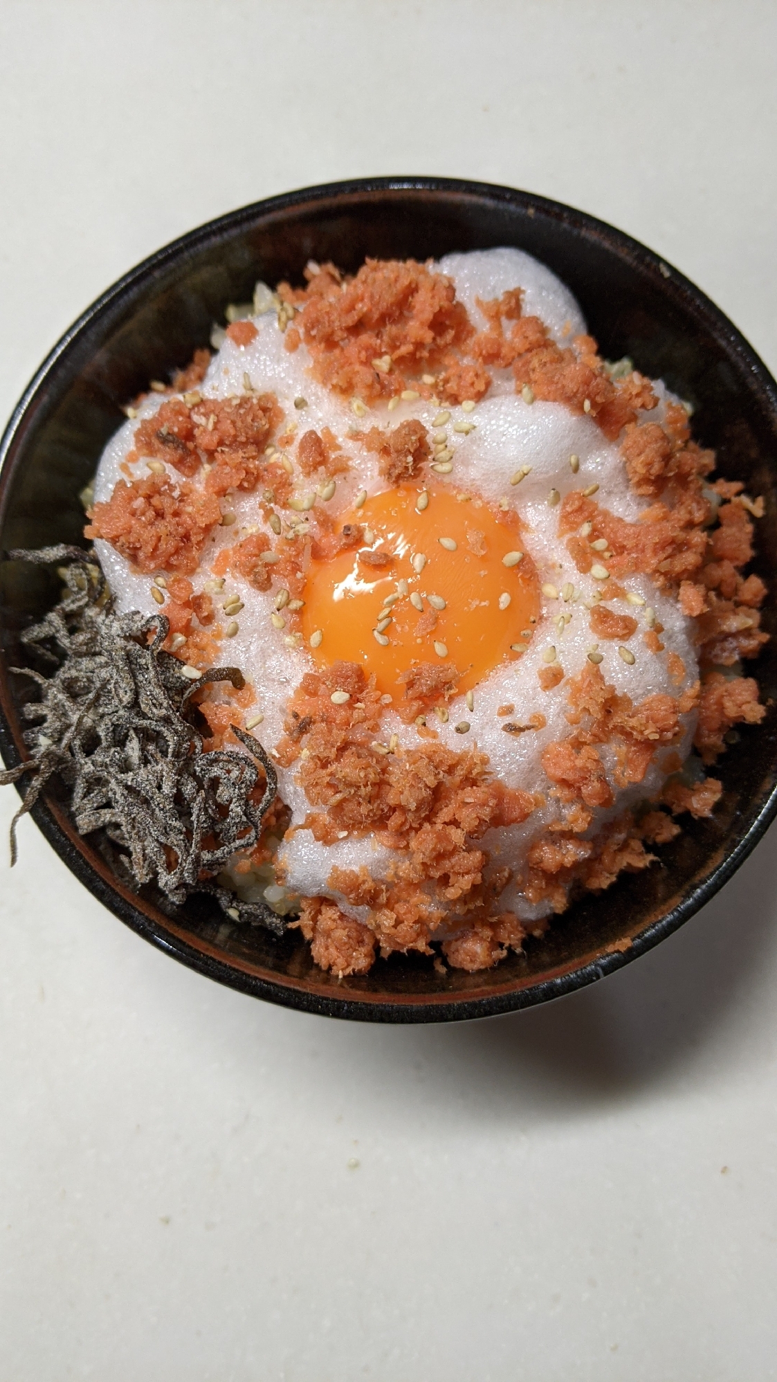 鮭フレークが卵かけご飯に合う レシピ 作り方 By Otokatsuradio 楽天レシピ
