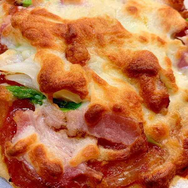 米粉で作るカリカリ アスパラとベーコンのピザ レシピ 作り方 By つくレポ即日チェック Panda 楽天レシピ 米粉で作るカリカリ アスパラとベーコンのピザ レシピ 作り方 By つくレポ即日チェック Panda 楽天レシピ