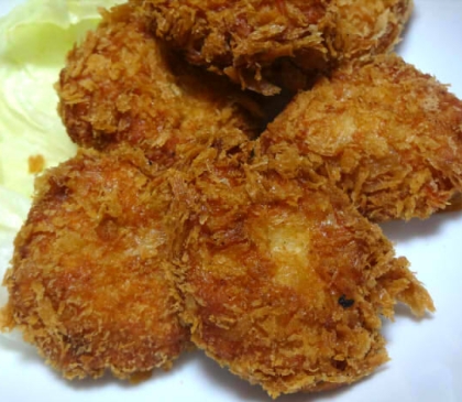 豚ひき肉があったら…シンプルなメンチカツで！