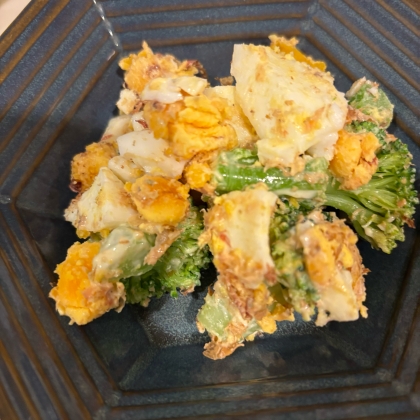 お弁当にもいいよ☆ブロッコリーと卵のマヨサラダ