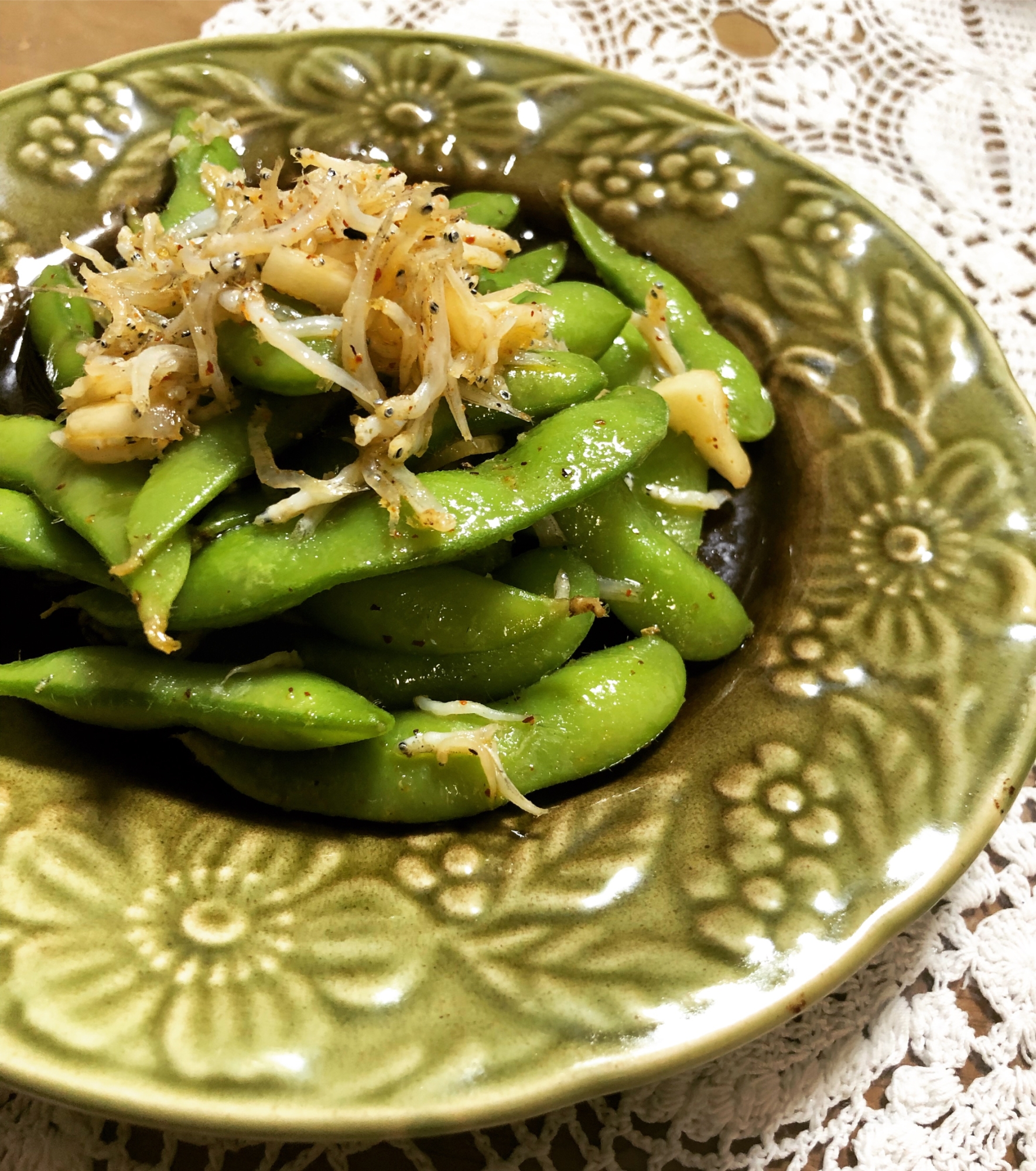 簡単！美味しい！じゃこと枝豆のおつまみ！