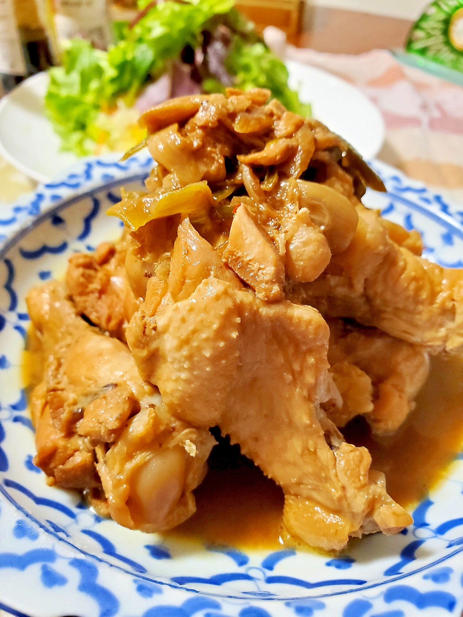 鶏手羽元のポン酢煮