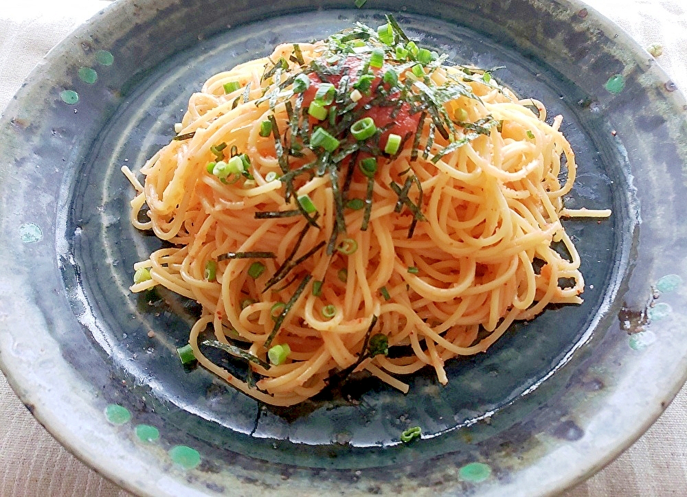 簡単に混ぜるだけ！本格的な明太子パスタ