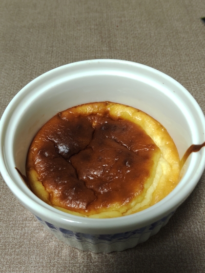 台から手作りチーズケーキ