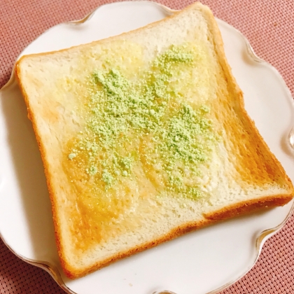 おやつトースト☆きな粉バタートースト