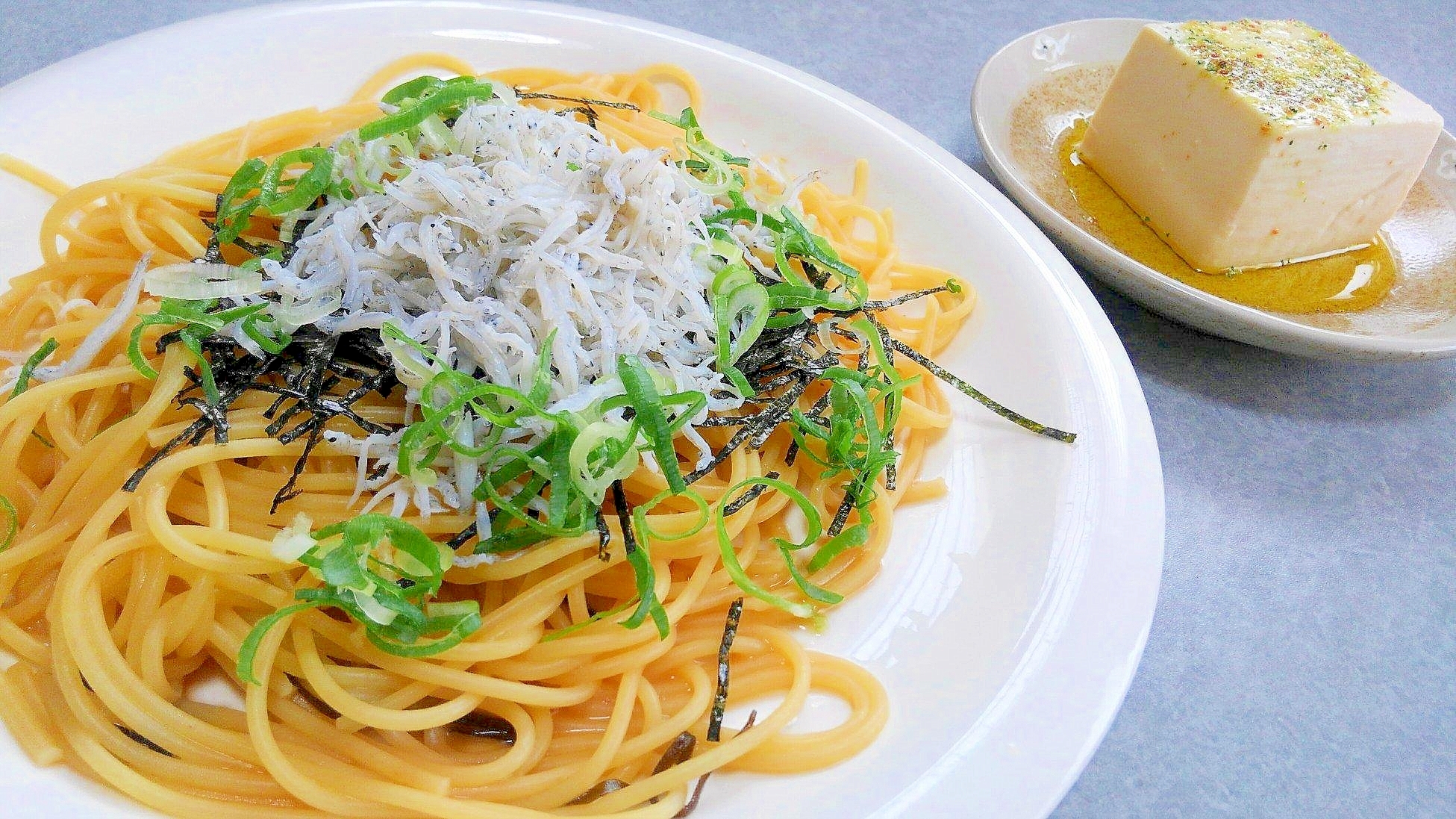 和えるだけ！しらすのバターしょうゆパスタ