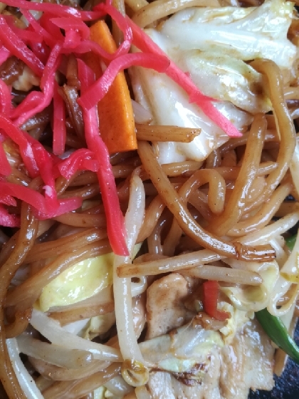 焼きそば【食感が美味しい焦がし麺】