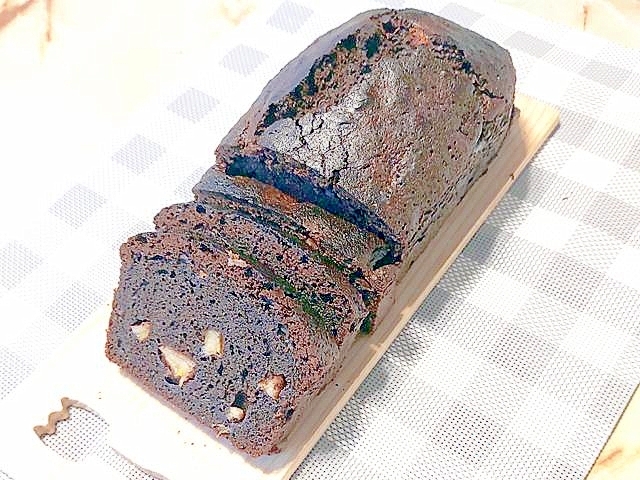 チョコとバナナの黄金コンビで!しっとり系パウンド♪