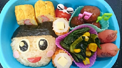 息子のお弁当に。喜んでいました☆