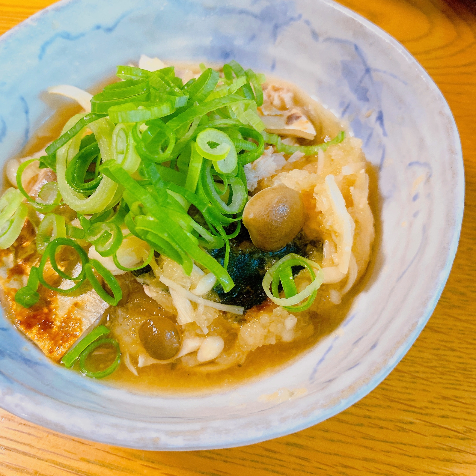 きのこと鯖のおろしポン酢