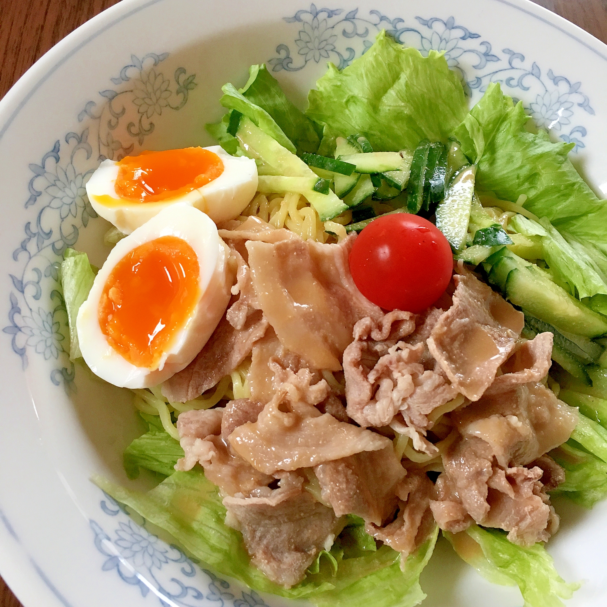 サラダラーメン