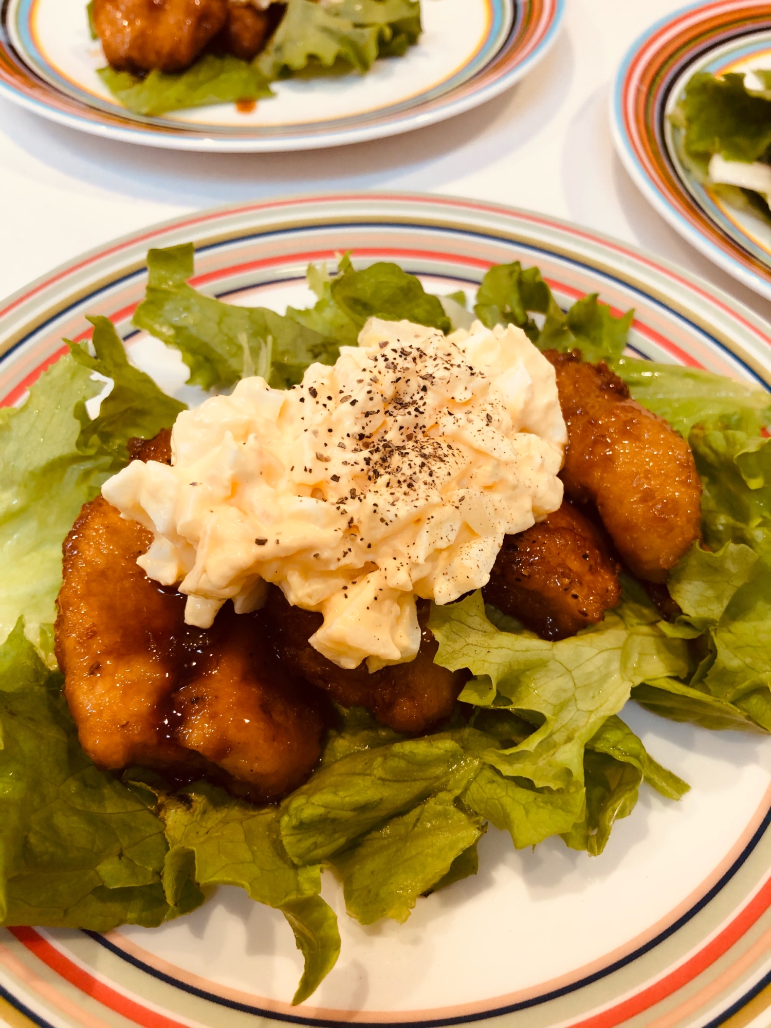 鶏むね肉で！チキン南蛮風