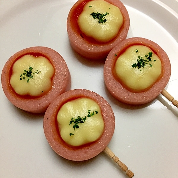 お弁当に 魚肉ソーセージのチーズ乗せ焼き レシピ 作り方 By まかろん 楽天レシピ お弁当に 魚肉ソーセージのチーズ乗せ焼き レシピ 作り方 By まかろん 楽天レシピ