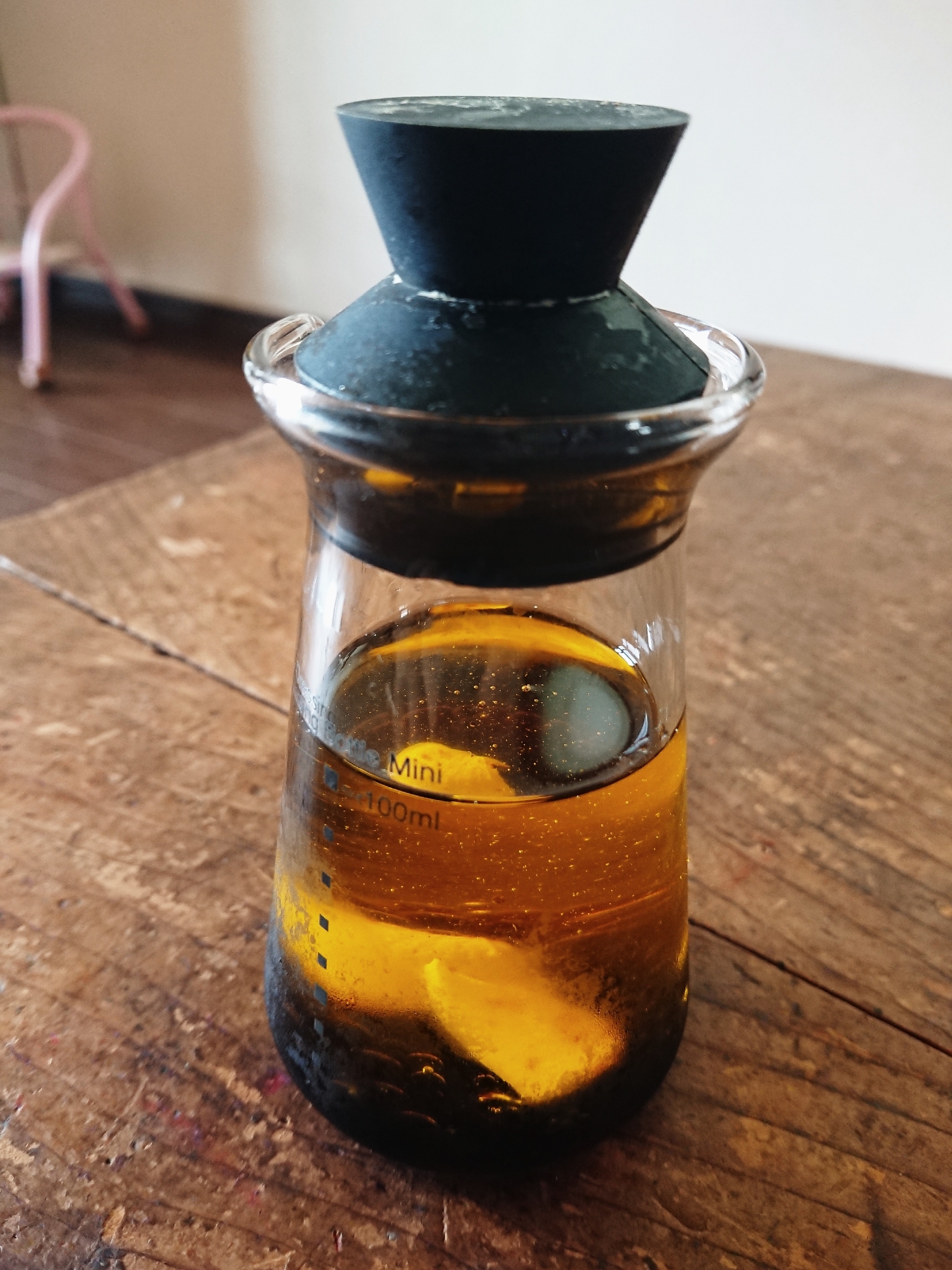 フラックスオイル醤油にんにく風味(減塩バージョン)